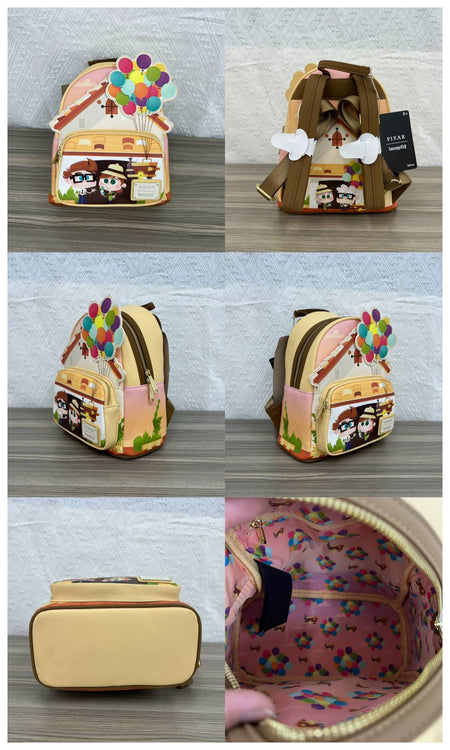 Loungefly Pixar Toy Story Backpack Mini Children'S Printed Backpack Cartoon Fashion Cute Girls Travel Bag Kids Birthday Gift