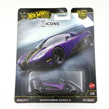 Hot Wheels  FPY86 9C1N Timeless Icons Lexus LFA/Nissan Skyline/Porsche/Koenigsegg/Ferrari F50 1/64 Metal Diecast Model Car