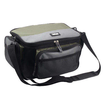 JSFUN Large Capacity Multifunctional Fishing Tackle Bags Oxford Fishing Bag Fishing Reel Tools Storage Box