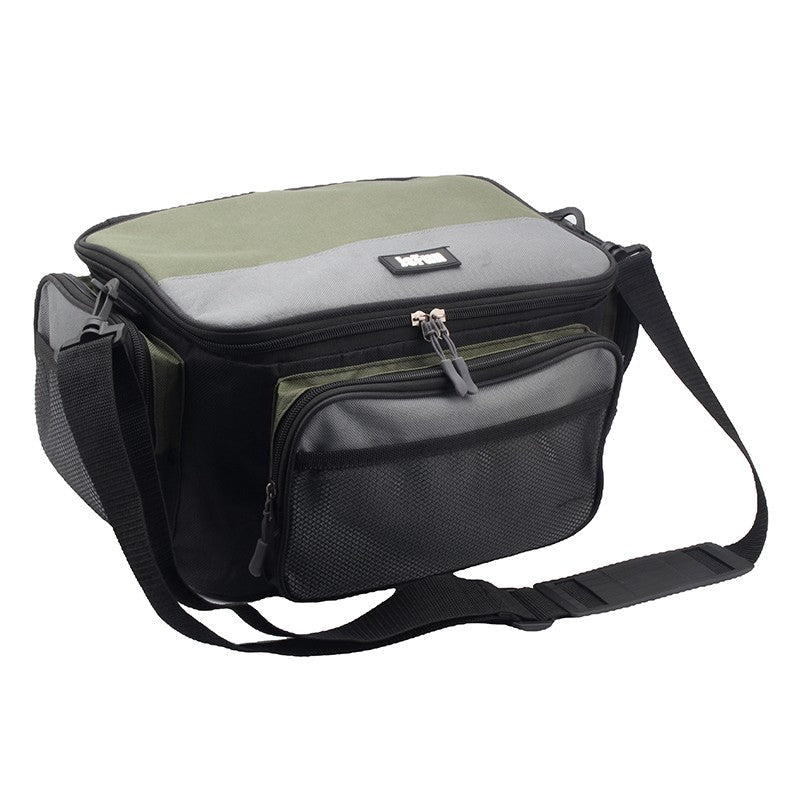 JSFUN Large Capacity Multifunctional Fishing Tackle Bags Oxford Fishing Bag Fishing Reel Tools Storage Box