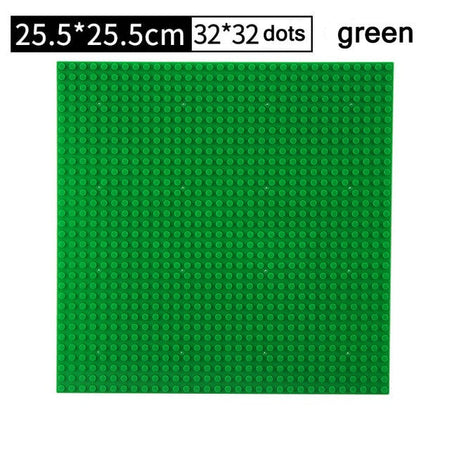 City Road Street Baseplate Straight Crossroad Curve T-Junction Building Blocks Base Plate 32*32 Compatible All Brands City