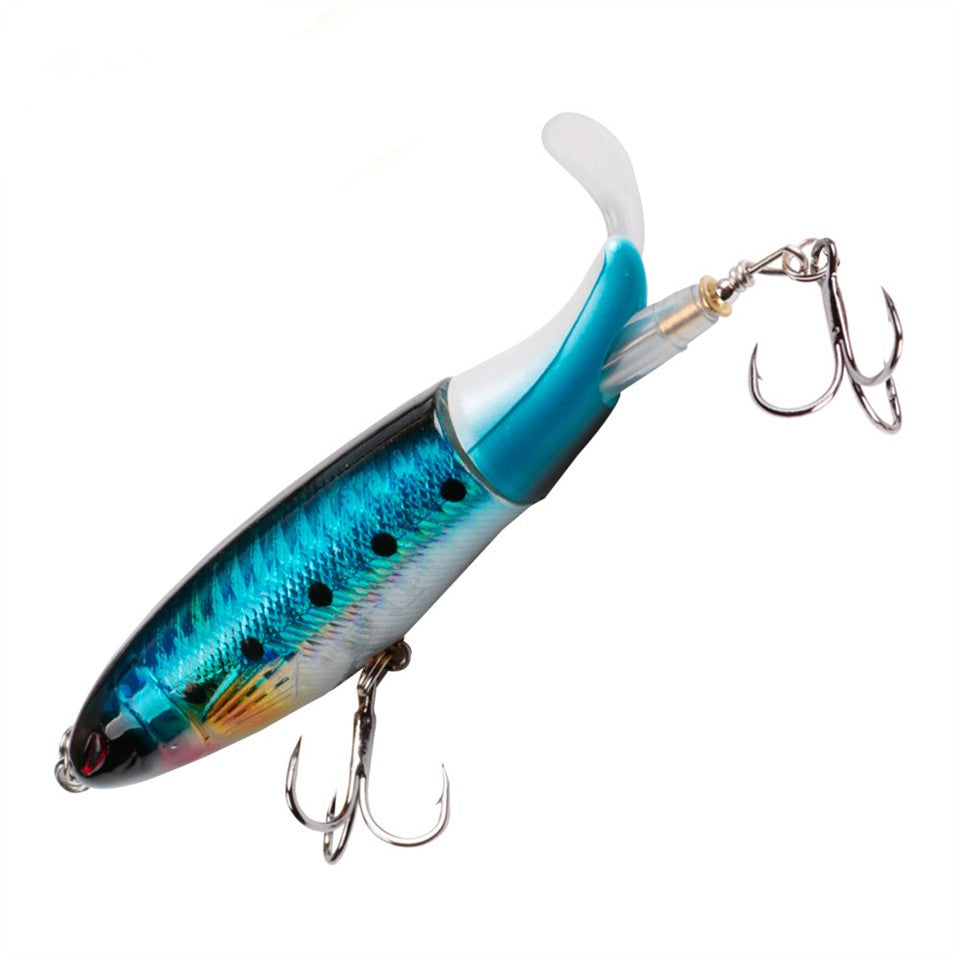 Popper Propeller Topwater Fishing Lures 13g Artificial Bait Hard Crankbait Wobblers Rotating Tail Fishing Tackle