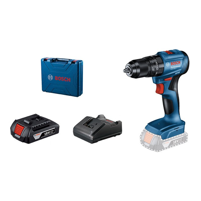 Bosch GSB 185 Li battery-powered impact drill, 3-in-1, multifunctional, 50 Nm electric screw, brushless hammer drill, pro-electr