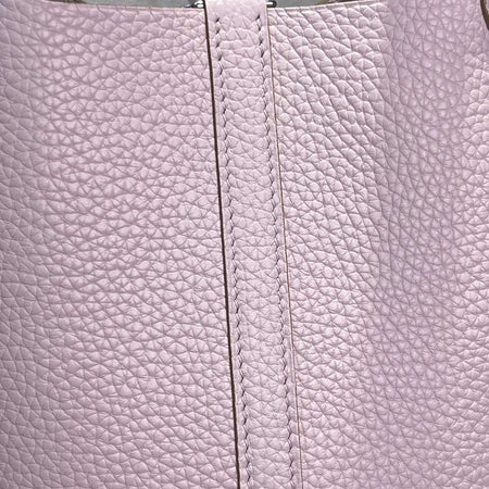 Mendy 22 CM Large size Top Quality Bucket Bags Women's Bag Lady Luxury Designer High End Bag TC Cowhide Golden Sliver
