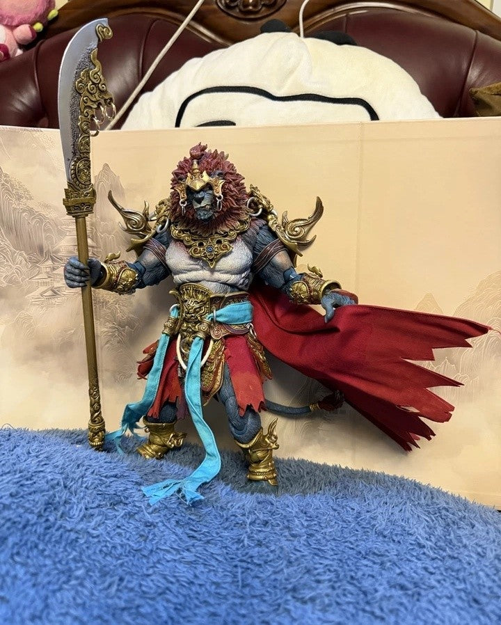 Fury Toys 1/12 Azure Lion Demon King Action Figure Golden Ver Classic Ver Collectible Model Toy Figures Desktop Decoration Gift