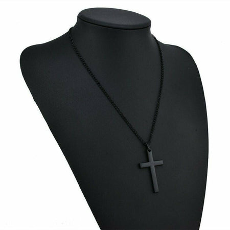New Religion Christian Simple Necklace for Women Men Virgin Mary Jesus Cross Pendant Chains Fashion Jewelry