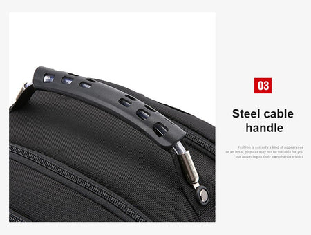 Waterproof Men's Backpack 17/20 Inch Laptop Backpacks School Travel Bag Swiss-style Large Capacity Business bagpack Male Mochila