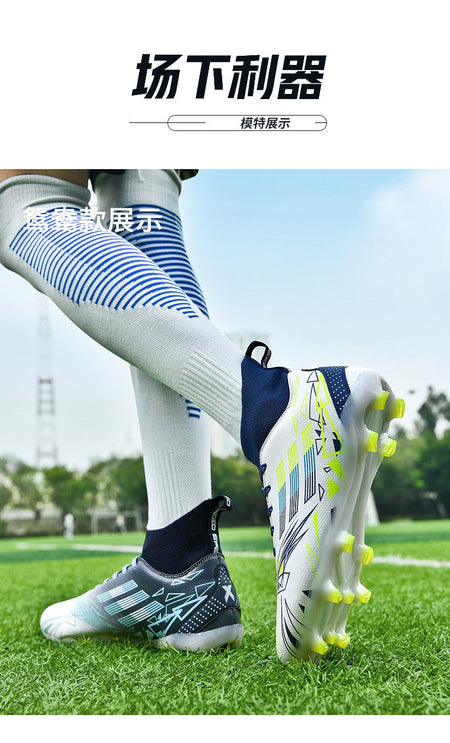 Professional Men Soccer Boots Outdoor Lawn Training Sneakers Cleats Men's Soccer Boots TF/FG Youth Soccer Field Futsal Sneakers