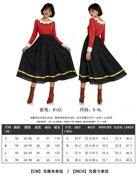 Classic Cartoon Popeye the Sailor Cosplay Costume With Hat Funny RolePlay Outfits For Men WOman Takerlama