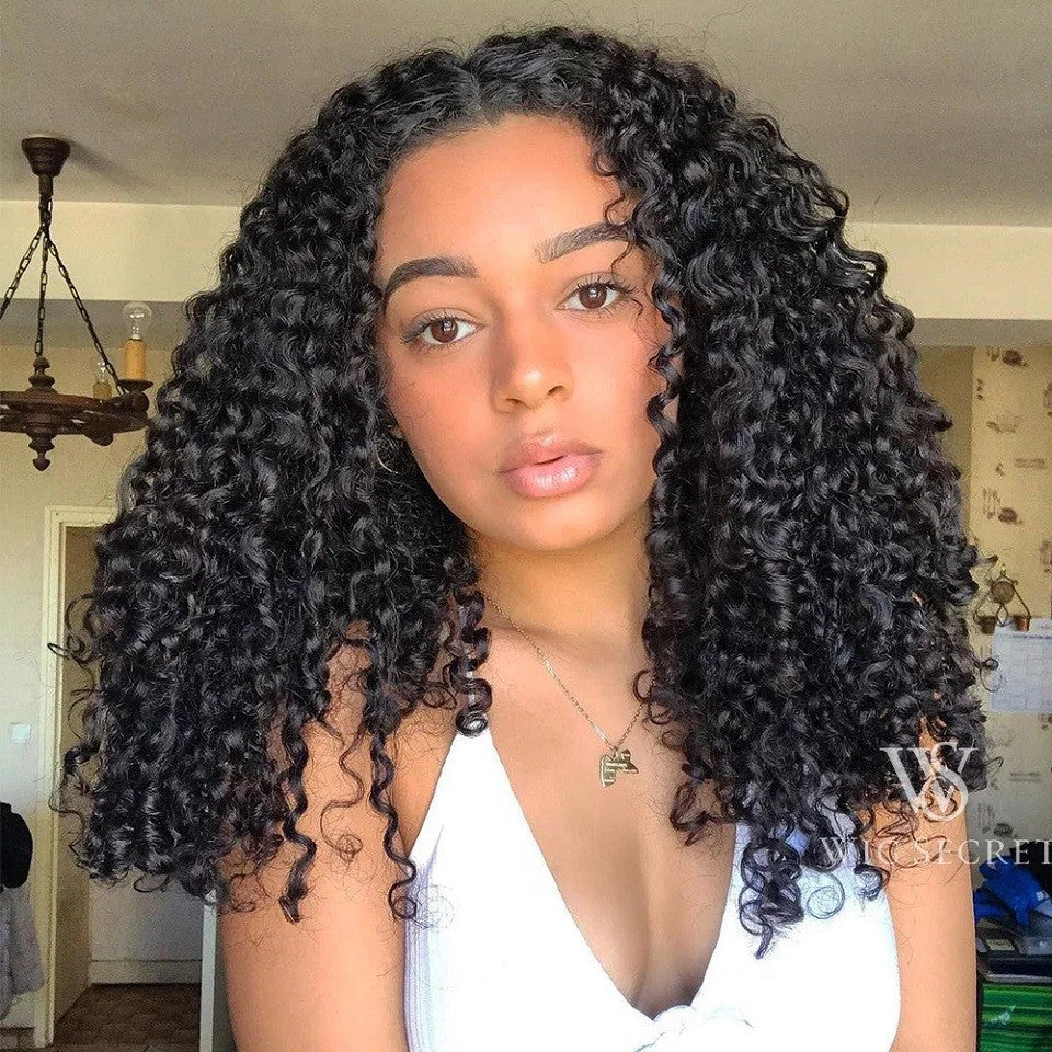 15A Pixie Curls Bundles Kinky Curly Human Hair 3/4 Bundles Deal 100% Raw Virgin Curly Hair Bundles Hair Extension Double Wefts