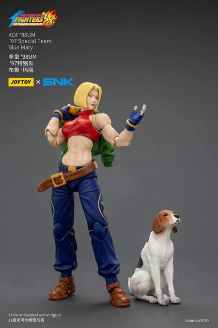 [Pre Order]JOYTOY SNK 1/18 Action Figure KOF 98UM 97 Special Team Ryuji Yamazaki Billy Kane Blue Mary figures Toys Model