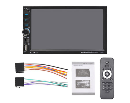ESSGOO 7" For Carplay 2 Din Car Mp5 Radio Touch Screen Stereo FM Audio Stereo Player SD USB support BT Camera HD Mp5 Autoradio