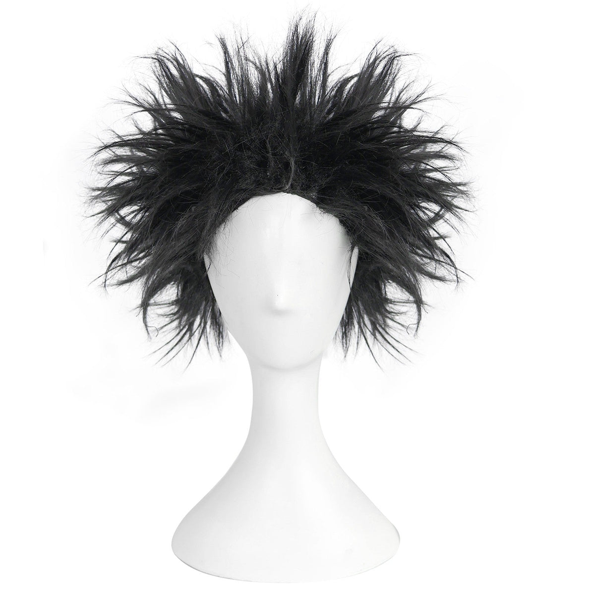 Beggar wig universal performance synthetic wig for man and women funny madman cosplay wig, messy madman wig, wild man wig