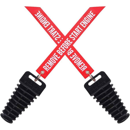 1/3/5pcs Motorcycle Exhaust Pipe Plug Muffler Wash Plug Pipe Protector Motocross Tailpipe Plug Move Blow-Down