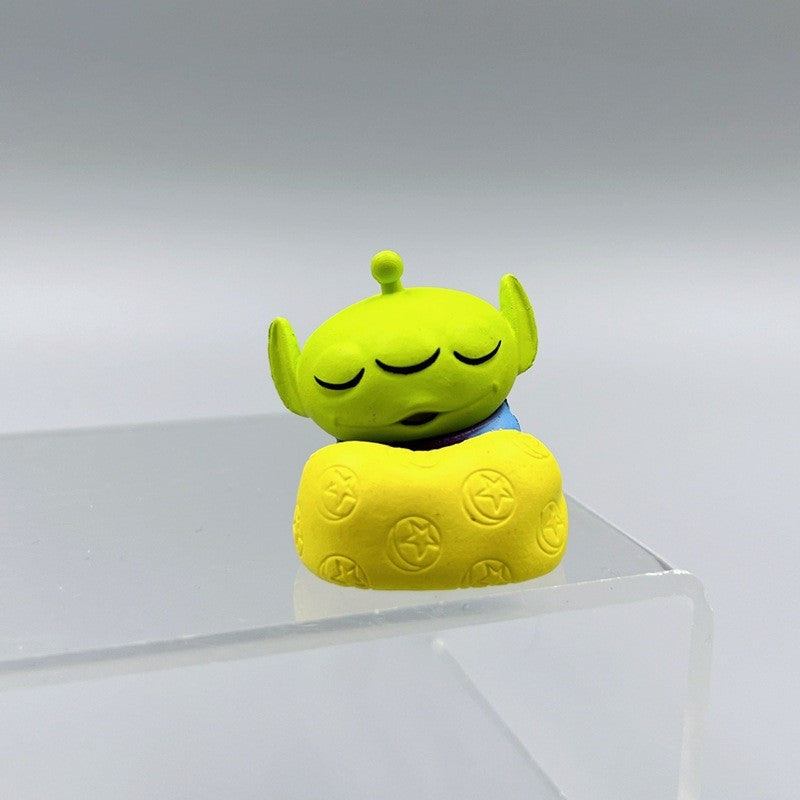 Q Version Anime Figures Cartoon Toy Story Woody Alien Monsters University James P. Sullivan Model Toys Children Christmas Gift