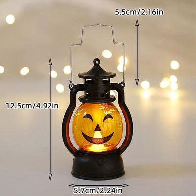Halloween LED Pumpkin Lamp Ornaments Horror Atmosphere Kids Toy 2026 Halloween Party Home Decor Decoration Supplies