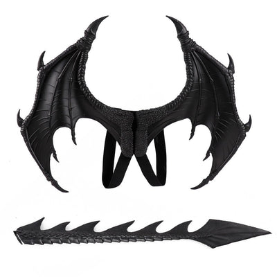 Animal Cospty Dragon Costume Purim Christmas Gift Carnival Party Cosplay Set Wing and Tail faucet Costume