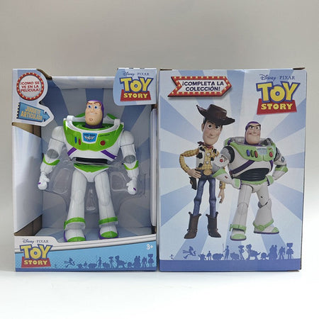Woody Buzz Lightyear Cute Action Figures Pixar Toy Story Anime Cartoon Model Doll Collection Children Kids Xmas Gift