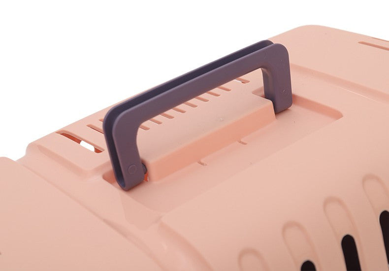 HOOPRT Pet United Airlines Air Box Can Be Shipped Box Cat Out Portable Car Dog Crate Small Dog Air Transportation Cat Cage