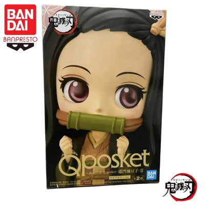 In Stock Bandai Original Banpresto Demon Slayer Qposket Kamado Nezuko Action Figure Model Doll Brand New Boxed Anime Characters