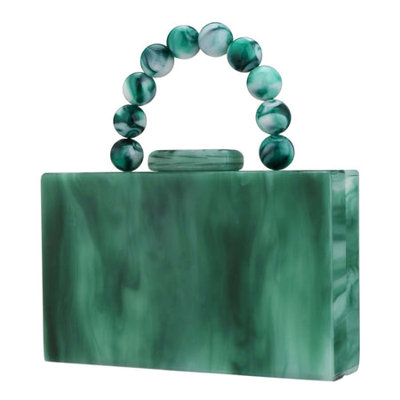 Acrylic Handbag Casual Trend Small Square Bags Women Clutches Wedding Party Dating Lady Trendy Evening Bags Chain Shoulder Bag