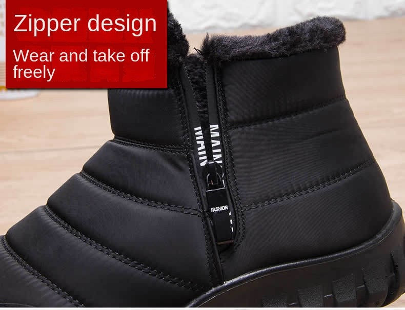 Men'S Winter Sports Shoes Soft Bottom Anti Slip Casual Sneakers Cold Proof And Warm Keeping Men'S Sneakers   Free Shipping Shoes