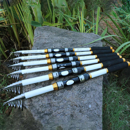 Sougayilang 1.8M-3.3M Carp Fishing Rod Cost-effective FRP Material Fishing Pole Maximum Load 8kg Telescopic Fishing Rod Pesca
