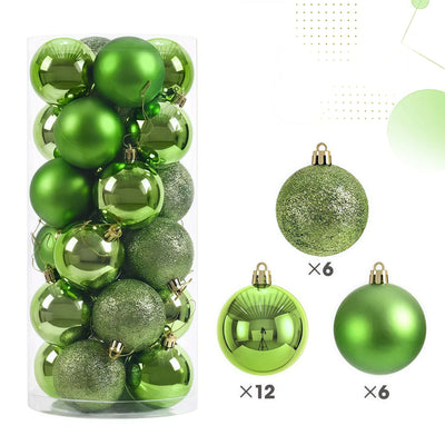 3/4cm Christmas Ball Hanging Christmas Tree Ornament for Home Indoor Decor New Year 2026 Navidad DIY Christmas Decoration Gifts