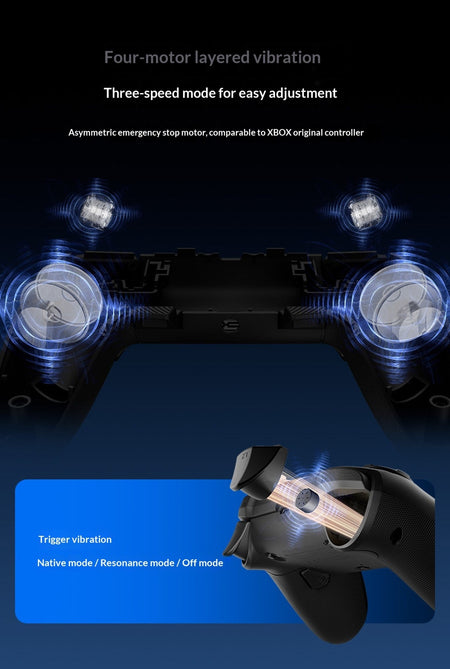 AceGamer D4 Wireless Gaming Controller Symmetric Bluetooth 2 4G Custom Js13pro Joystick for PS4/Pc/Steam/Switch2 Fps Gamers Gift