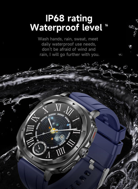 New Health Watch Uric Acid Blood Pressure Blood oxygen Body Analysis Body Fat SmartWatch ECG+PPG Bluetooth call Clock Women Men