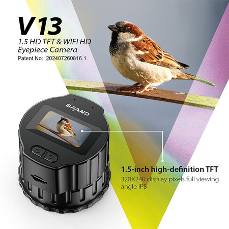 ? 1920X1080 Eyepieces Camera WiFi Electronic 1.5'' High-Definition Screen Portable Recorder Telescopes with APP Connection