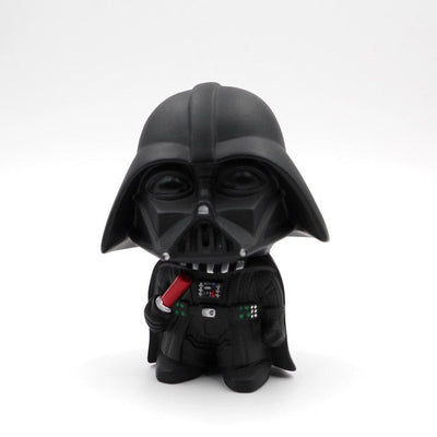 10cm Cute Style Star War Darth Vader & STORM TROOPER Kawaii Movie Action Figure Model Toys Black White Soldier Model For Childre