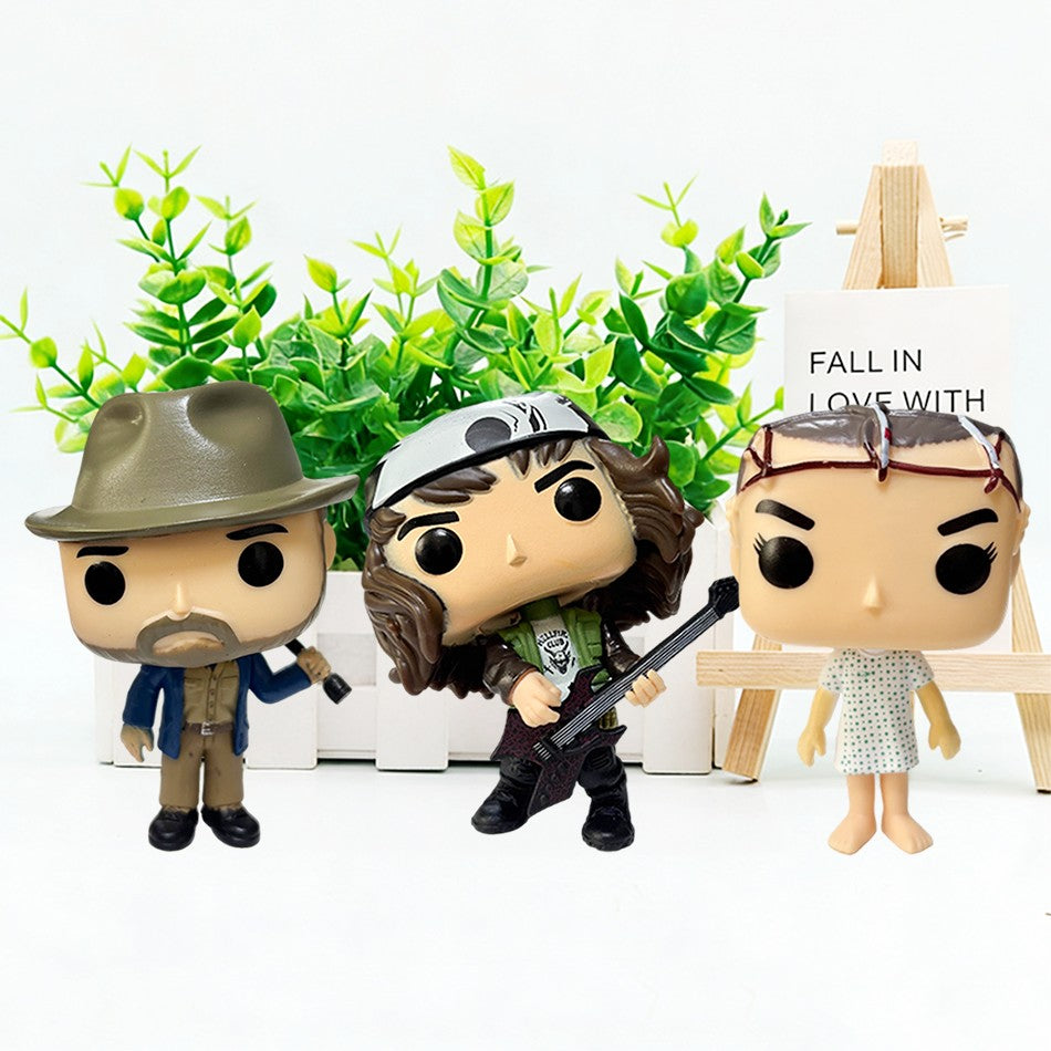 Strangeres Things Figure Anime Jane Ives/Will Byers/Mike Wheeler Action Figure Cosplay Vinyl ornament Figures Toy New Year gift