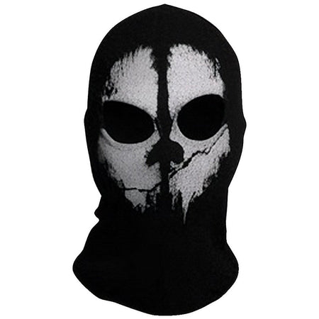 Halloween new mask Black Mask Balaclava Beanies Hats Men Ghost Skull Full Face Warmly Mask Hood Beanie Ggorros Hombre Casquette