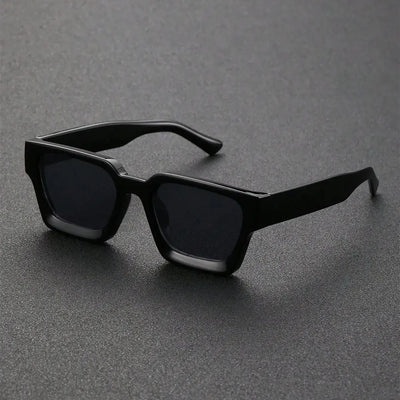Retro Black Millionaire Shades Luxury Sunglasses 2025 For Men Designer Famous Brand Square Sun Glasses Man Women Sunglass
