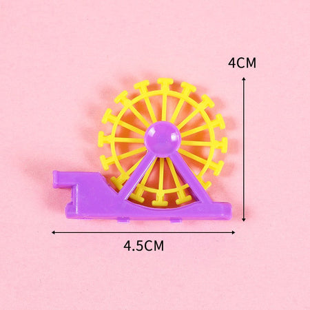 10/20/50PCS Children Cartoon Ferris Wheel Whistle Parent-Child Interaction Children'sToys Birthday Party Gift Random Color Tuya