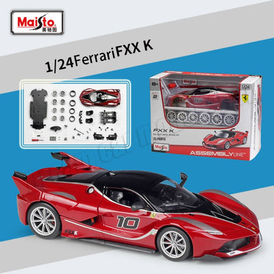 Maisto 1:24 Ferrari FXX K Roma Monza SP1 Model Car Die-Cast Miniature Cars Models Collection Toy Gifts Wholesale