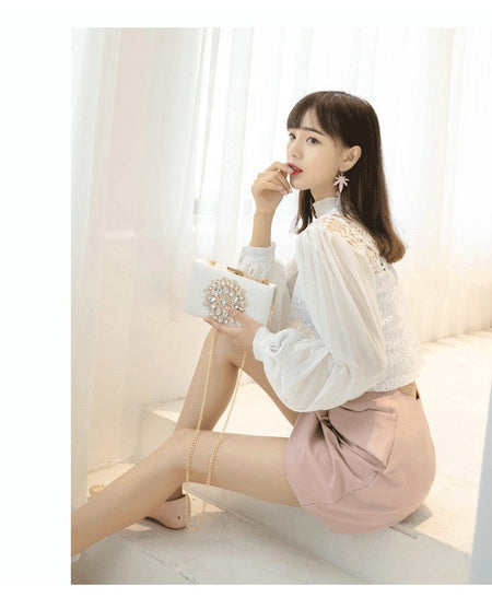 White Women Clutch Bag Wedding Clutch Purse Bridal Evening Crystal Summer Bags for Women 2021 Luxury Small Crossbody Bags