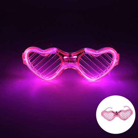 New Cool Wireless Glowing LED Light Up Glasses For Rave Festival Party Luminous Neon Mosaic Sunglasses Club Disco Eye Glasses