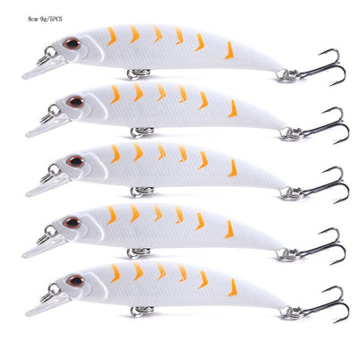 HENGJIA Jerkbait Sinking Wobblers Fishing Lures 8cm-9g Trout Artificial Plastic Hard Bait Crankbait Bass Fishing Tackle