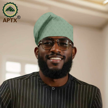 Prayer Hats Men Islamic African Muslim Kippah Arab Caps Men Arabia Gold Embroidery Wrap Muslim Islam Men Hat Headscarf 25P002