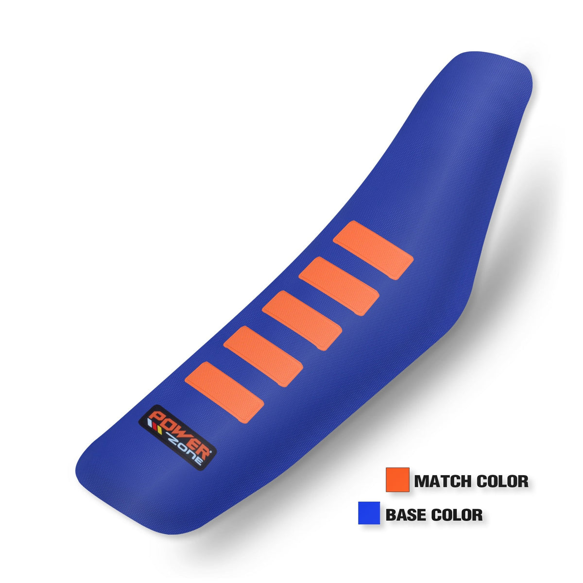 Powerzone Rib Ribbed Gripper Seat Cover in Waterproof Set Protection Antislip Upset Apply to For SXF EXC KXF CRF YZF WR TC TE