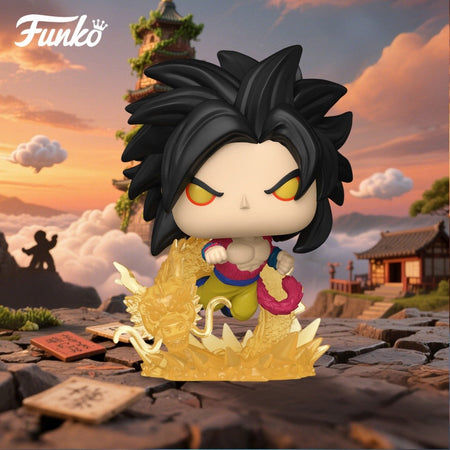 Super Saiyan 4 Series Goku Anime Figure Goku Vegeta Gogeta Android 17 Model Doll Funko Pop Limited Edition Original Toy Gifts