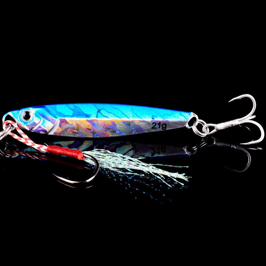 3/5/8pcs Metal Jig Fishing lure Set 7g 10g 14g 21g 28g 40g Sea Shore Casting Jigging lures Jigs Spoon Saltwater Artificial Bait