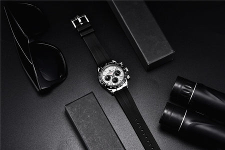 40mm New V2 PAGANI DESIGN Men's Quartz Watches Sapphire Retro Chronograph Stainless Steel Waterproof Watch Men Relogio Masculino