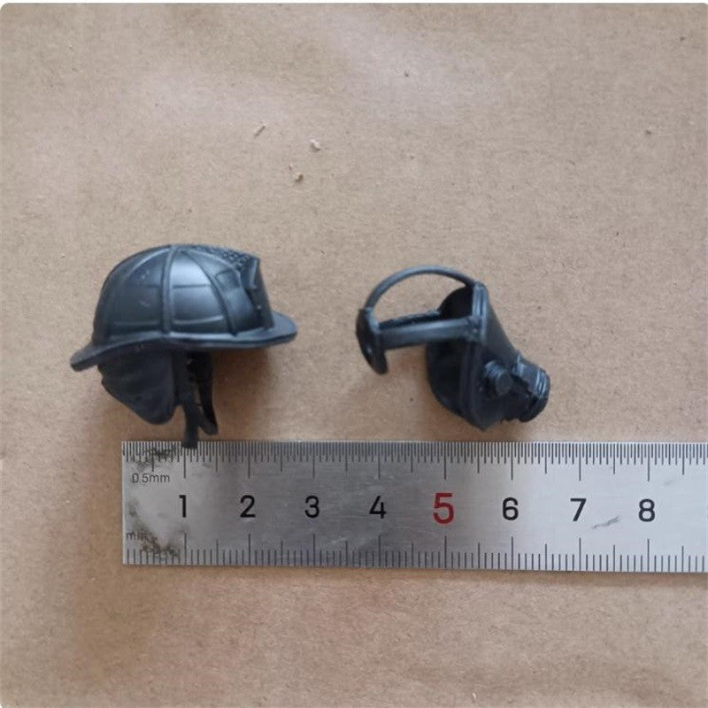 1/12 Soldier Scene Accessories Helmet Gas Mask Model Toy Fit 6'' Action Figure Doll Body In Stock