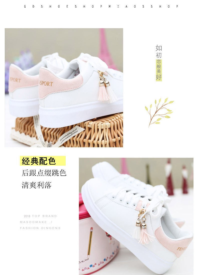 Women Sneaker Breathable Students Casual Shoes Sports for Girl Flat Mesh White Shoes Vulcanize Desginer 2024