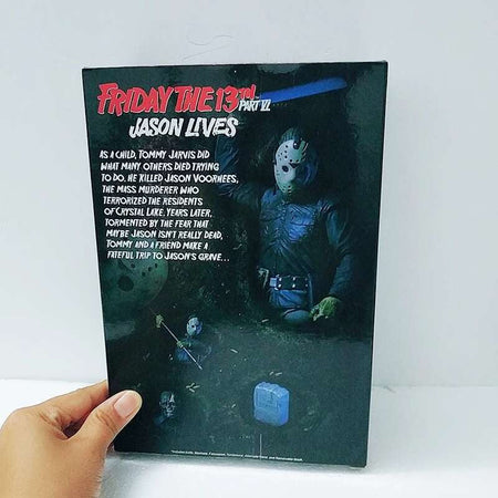 The 13th Figure Toys NECA Friday Freddy Jason Voorhees Blood Action Figure Jason Collectible Model Christmas Halloween Gifts