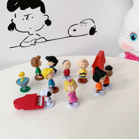 8pcs/Set Movie Pixars COCO Action Figure Toys Mini Cute Cartoon Anime Toys Model Children For fun Birthday Gifts Desk Decoration