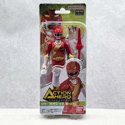 In Stock Original Bandai Action Hero Super Sentai Power Rangers Red Rangers Collection Collection Action Figures Model Toys Gift